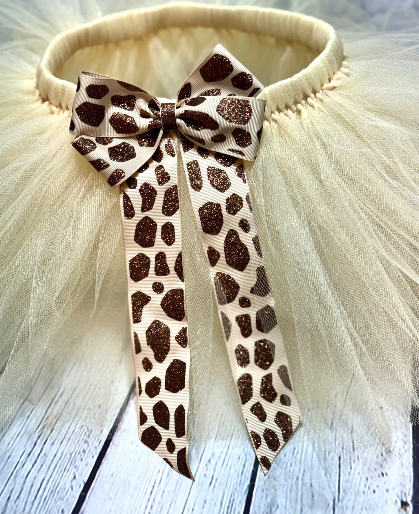 Giraffe Birthday Tutu Outfit, Giraffe print toddler outfit, Safari theme tutu, personalized tutu set