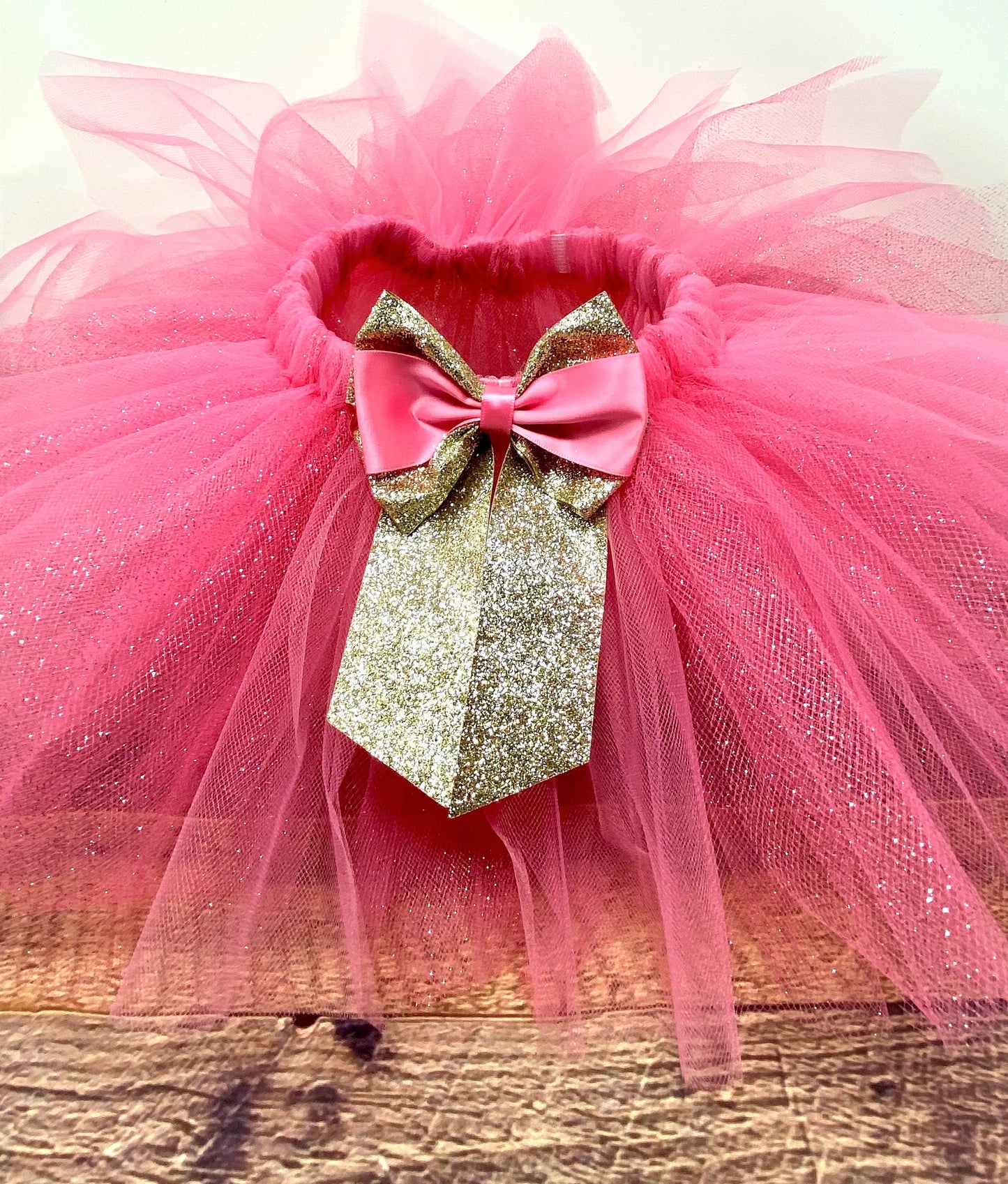 Pink and Gold glitterTutu Set for Toddler Birthday, Cute & Sparkly Unicorn Shirt with Tutu, Personalized Unicorn Birthday Outfit for Girls