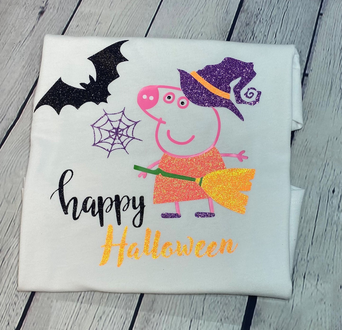 Witch Pig Birthday outfit; Witch Bday tutu set; Personalized Witch Birthday shirt; Witch pig Halloween set; Cute pig witch costume